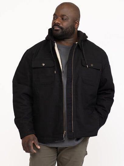 Men's Sherpa Lined Shirt Jacket Men's Sherpa Lined Shirt Jacket