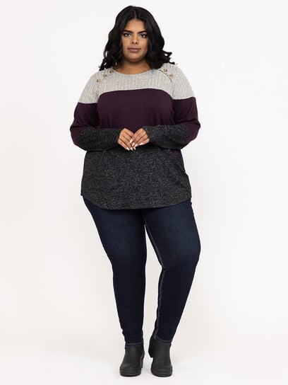 Women's Colour Block Top Women's Colour Block Top