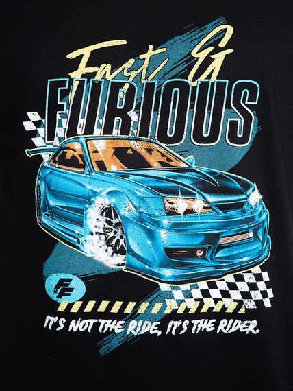 Men's Fast & Furious Tee Image 5