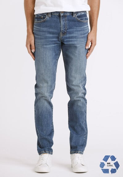 Men's Vintage Wash Skinny Jeans Image 1