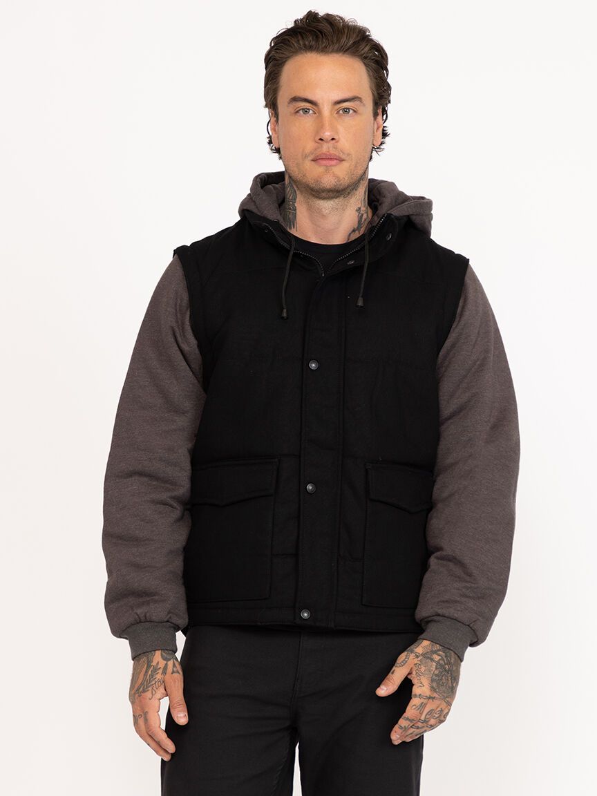 Men's Canvas Zip Off Sleeves