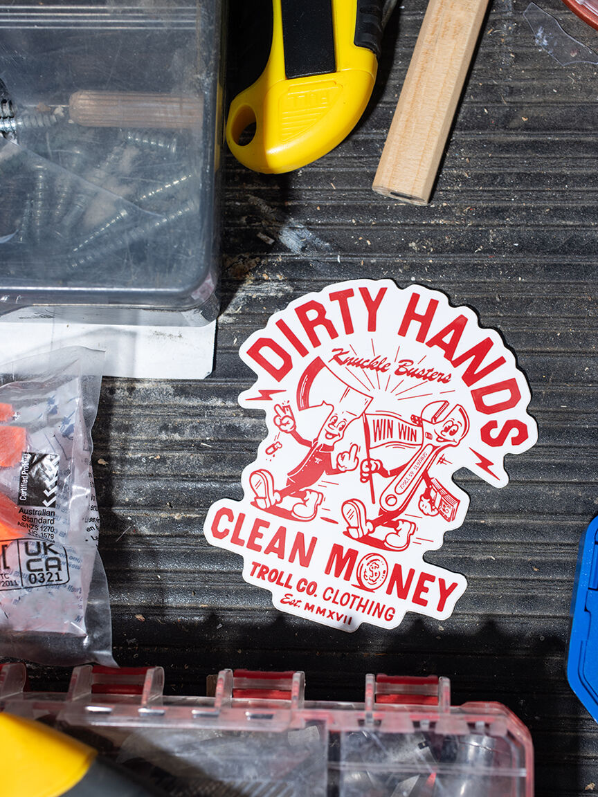 DHCM Knuckle Bros Sticker