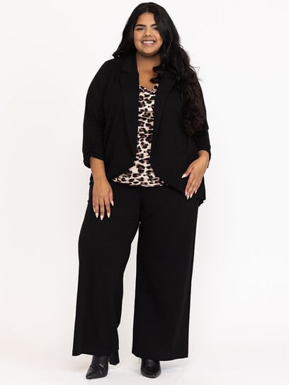Women's Chiffon Back Blazer Women's Chiffon Back Blazer