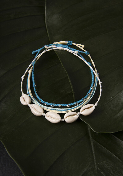 Cowrie Shell Anklet 3 Pk Image 2