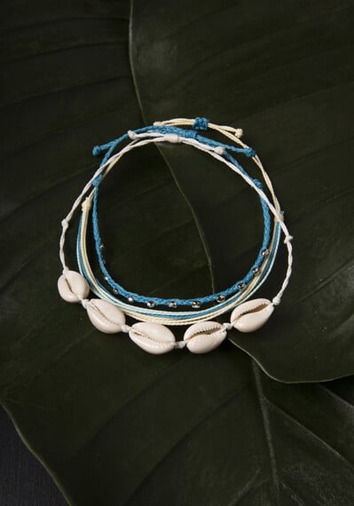 Cowrie Shell Anklet 3 Pk Cowrie Shell Anklet 3 Pk Image 2