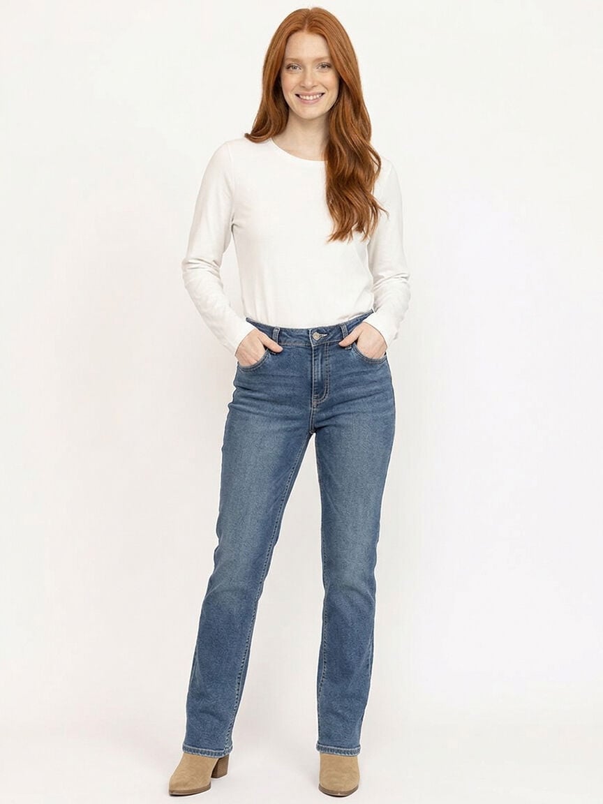 Women's Crew Neck Long Sleeve Tee