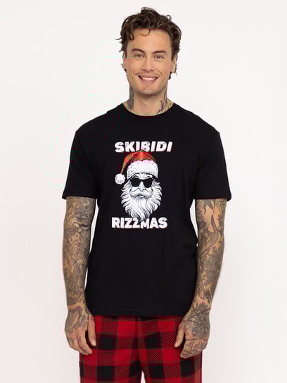 Men's Skibidi Rizzmas Tee Men's Skibidi Rizzmas Tee