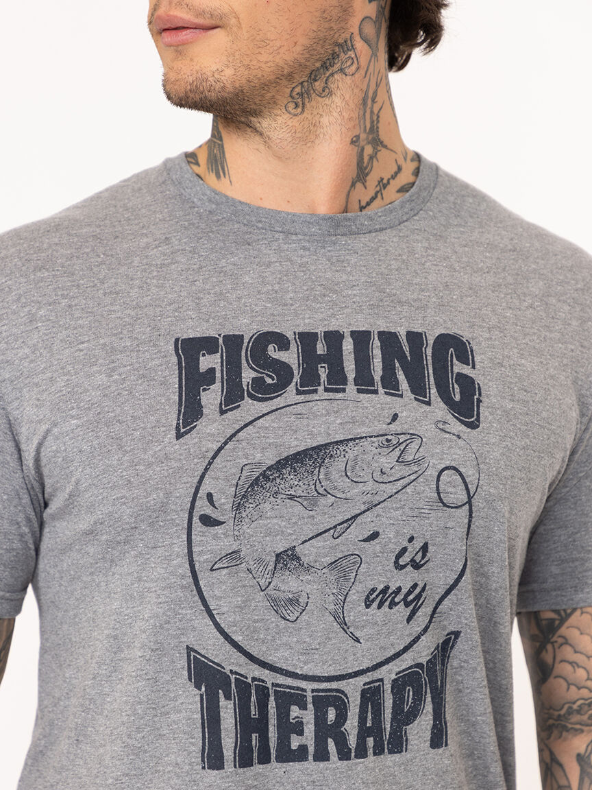 Men's Fishing is my Therapy Tee