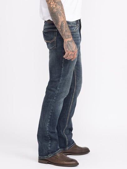 Men's Dark Wash Classic Boot Jeans Men's Dark Wash Classic Boot Jeans
