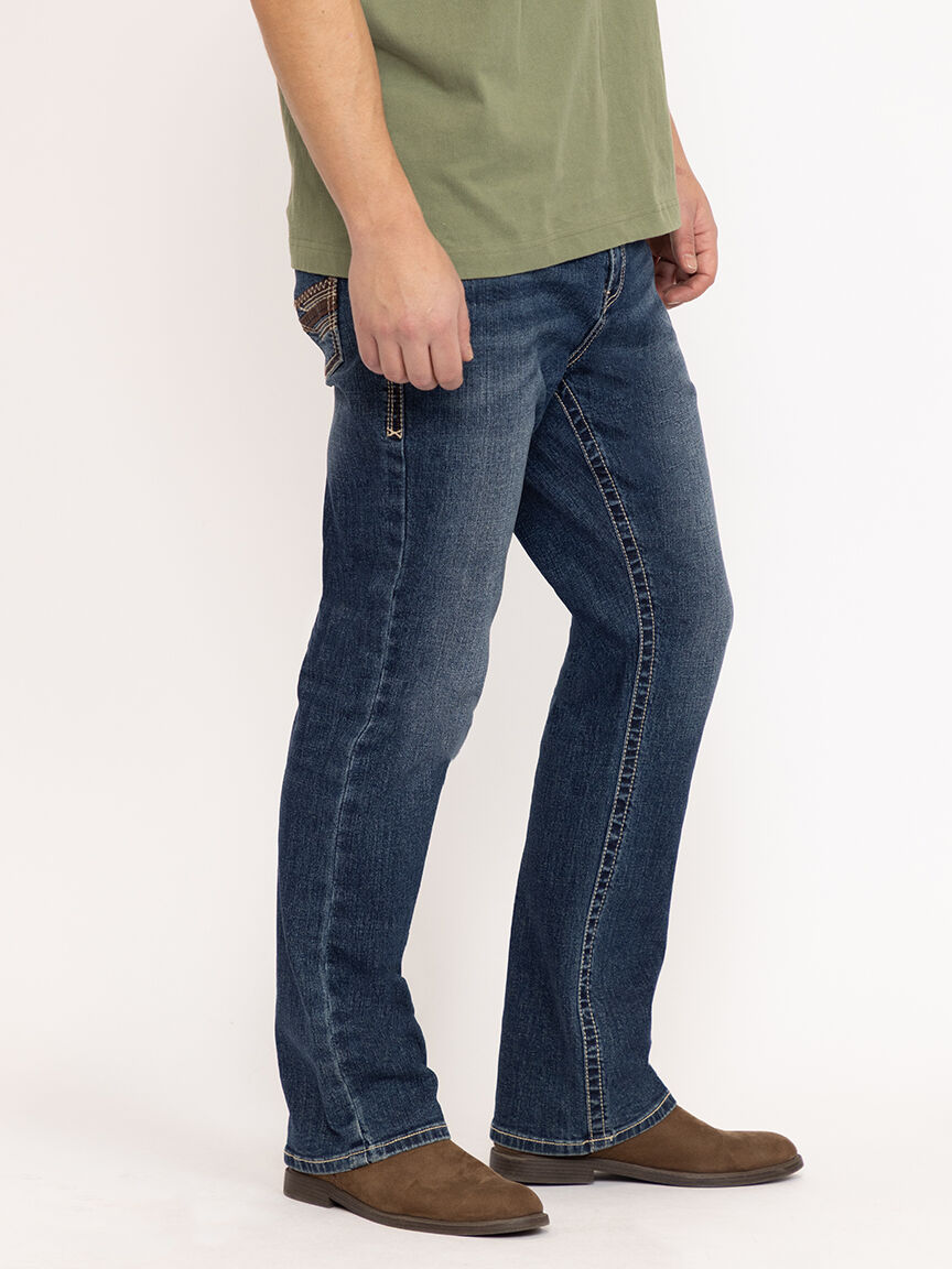 Men's Medium Blue Classic Boot Jeans