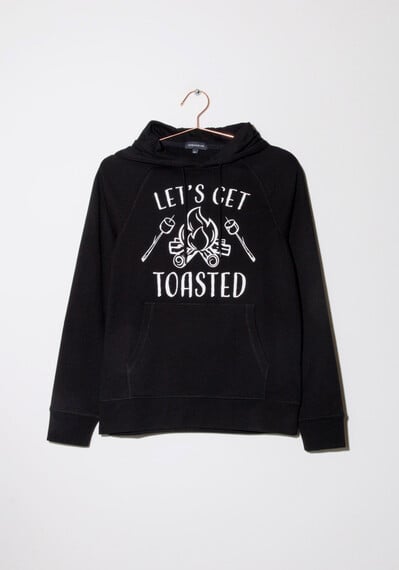 Women's Lets Get Toasted Popover Hoodie Image 5