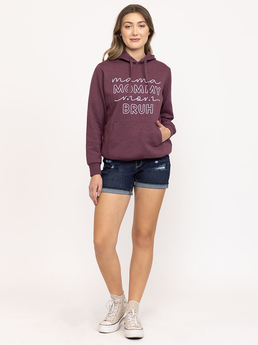 Women's Mama Bruh Hoodie