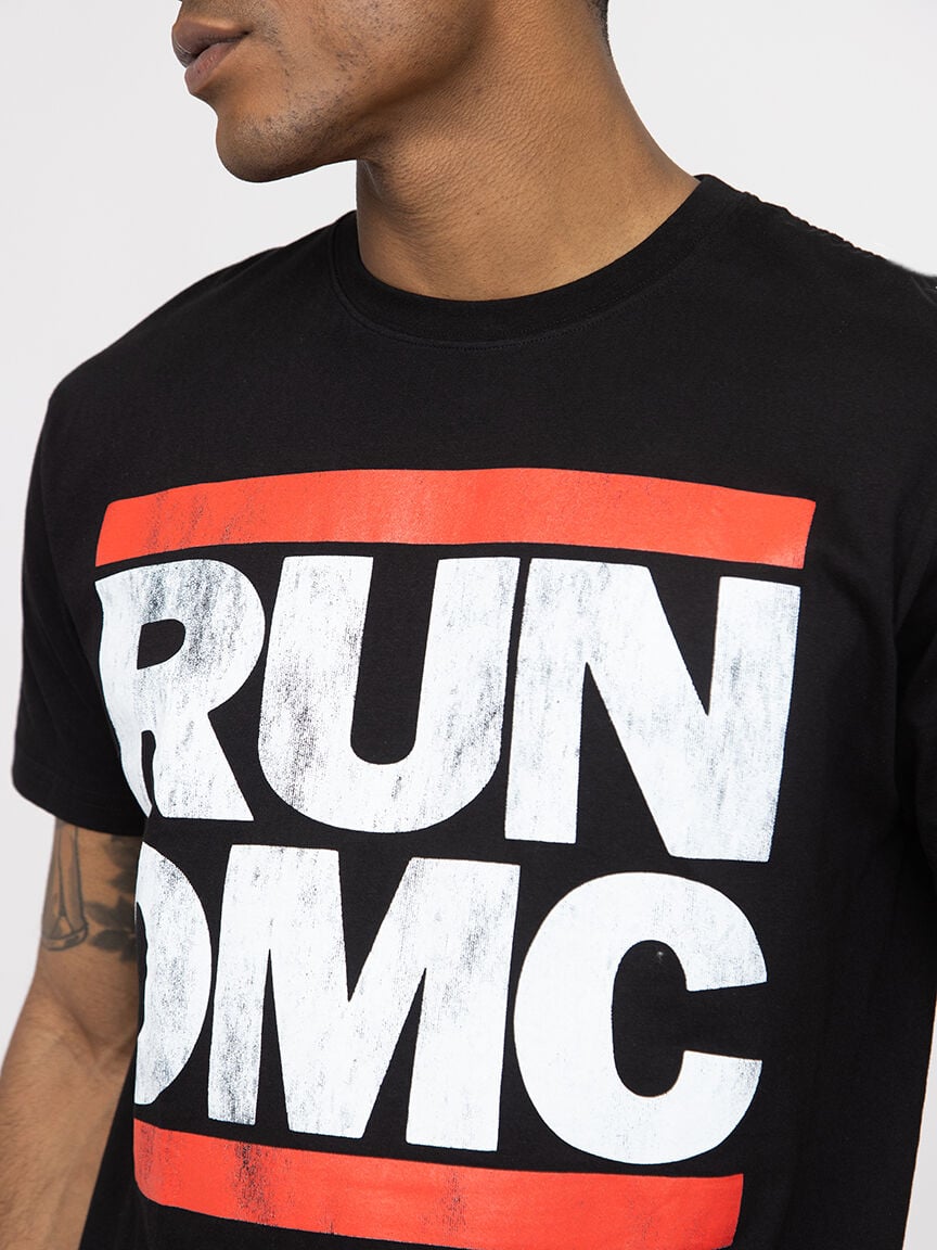 run dmc t shirt dress Run-D.M.C. Logo T-Shirt
