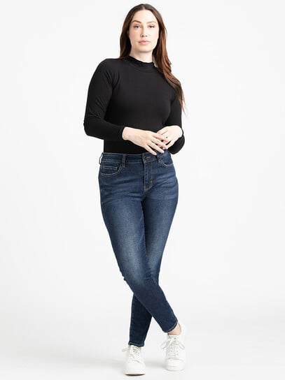 Women's Dark Wash Skinny Jean