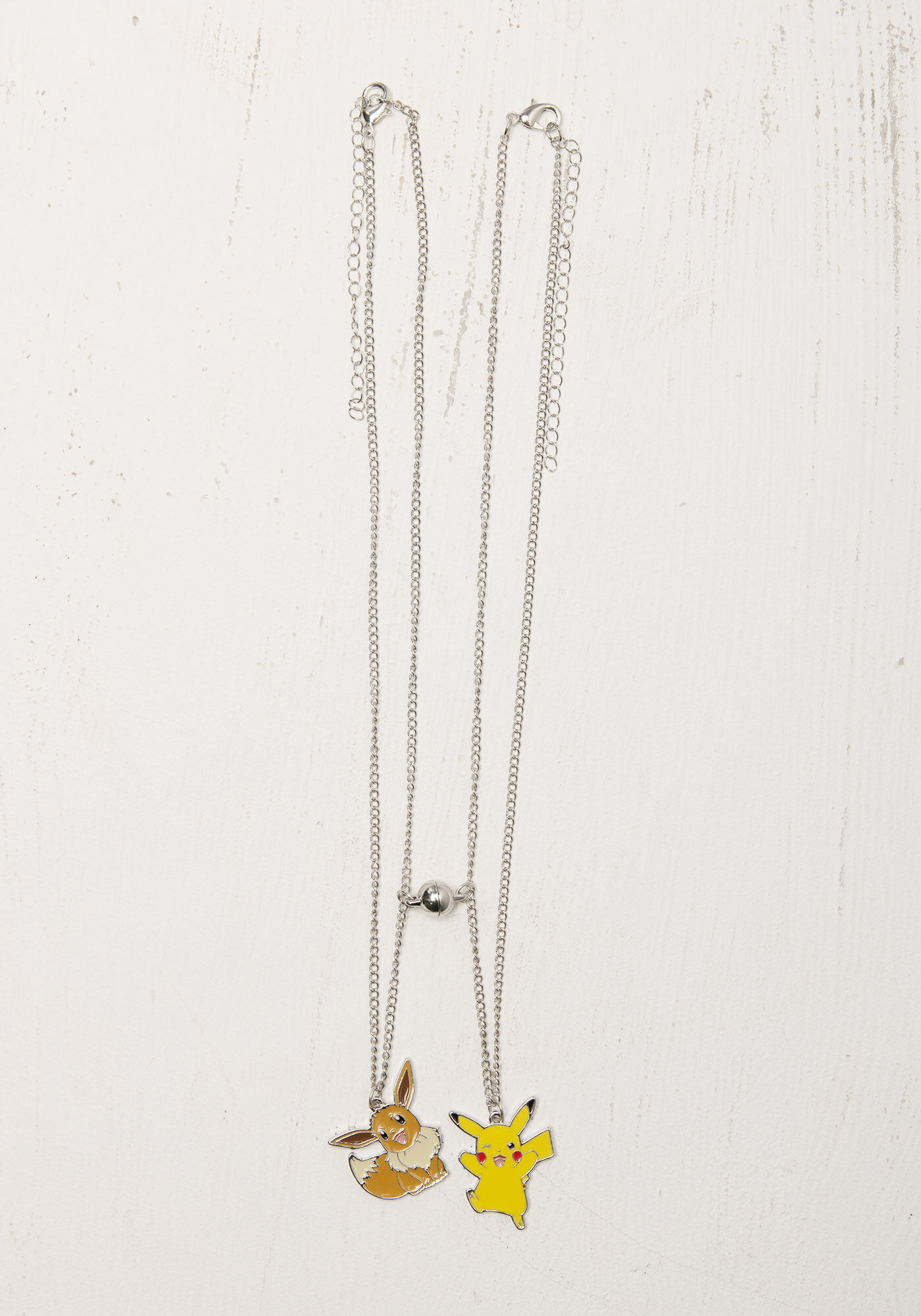 Pikachu & Eevee BFF Necklace Set Warehouse One