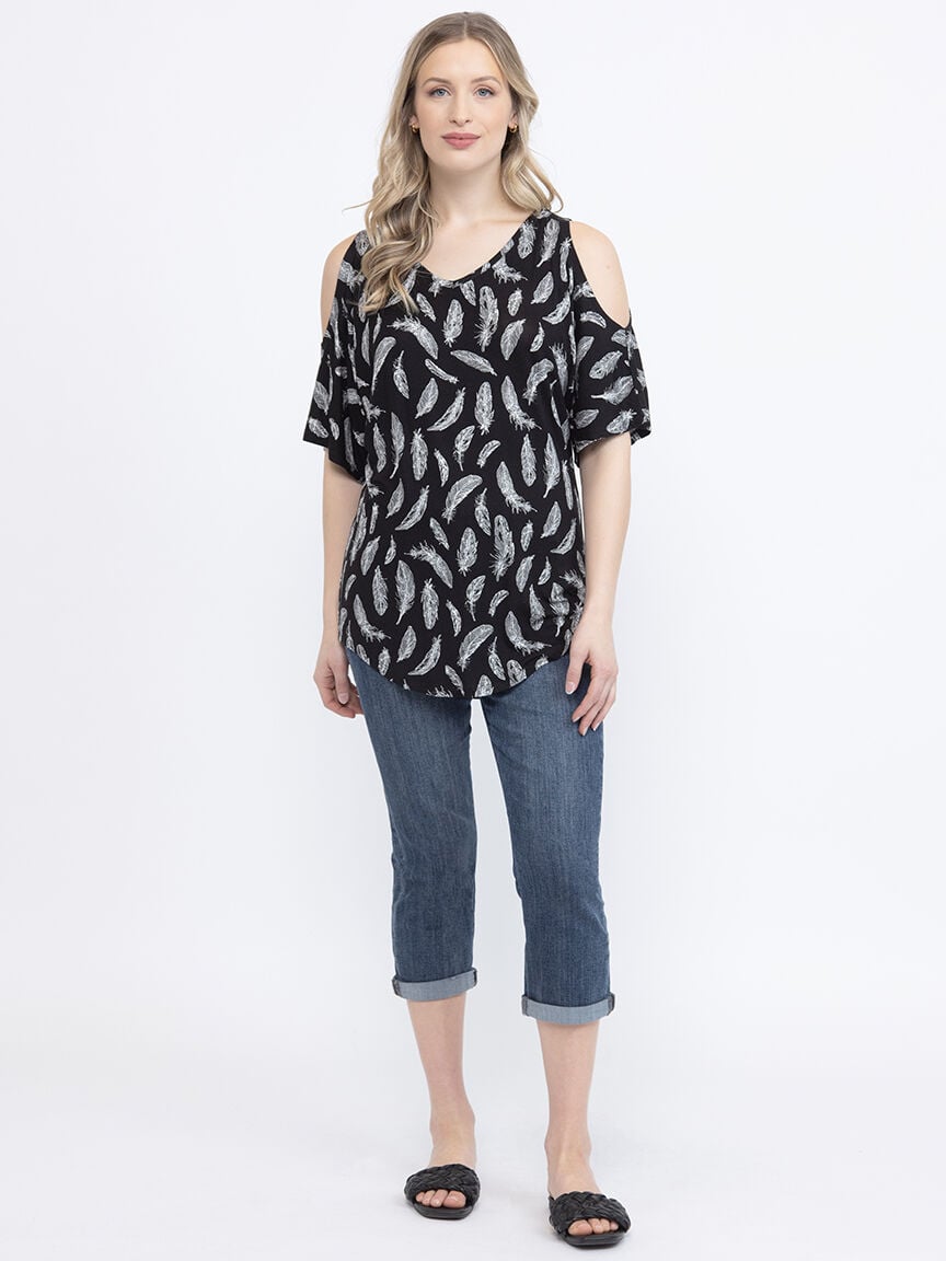 Women's Cold Shoulder Top