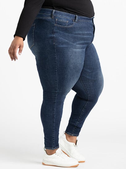 Women's Dark Wash Skinny Jean