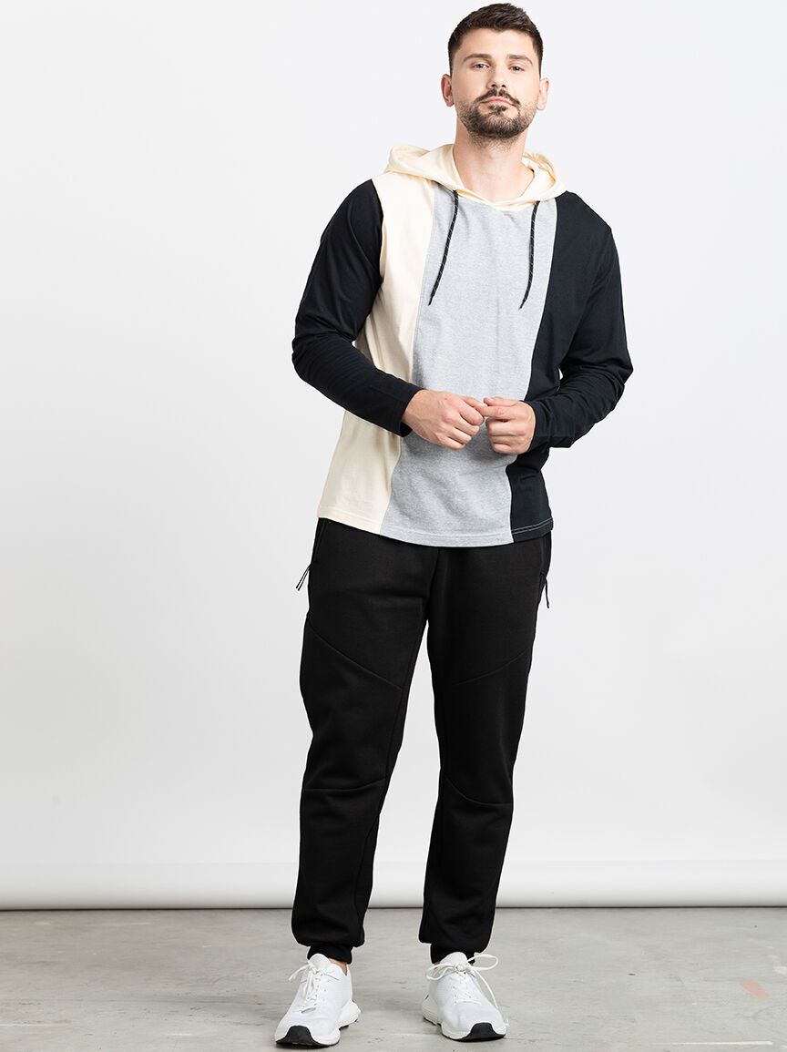 Hooded white t shirt outlet