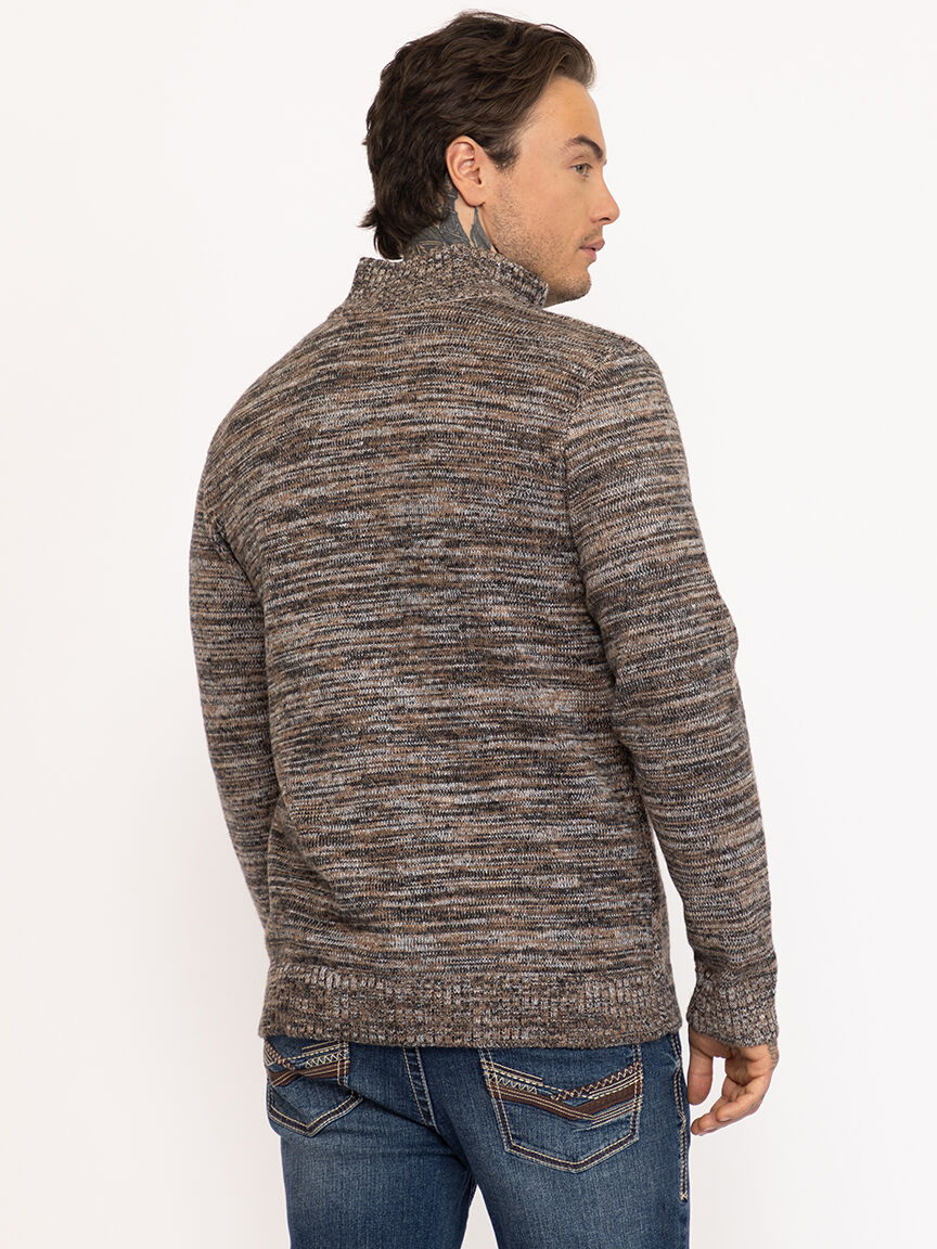 Men's Quarter Zip Sweater