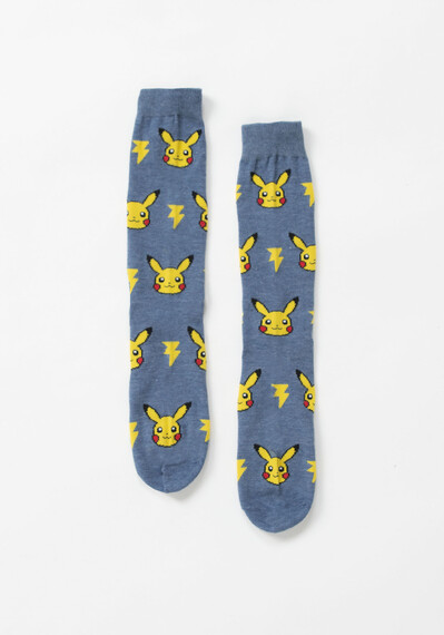 Men's Single Pokemon Crew Socks Image 2