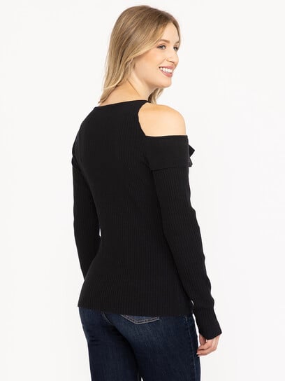 Women's Cold Shoulder Sweater Women's Cold Shoulder Sweater