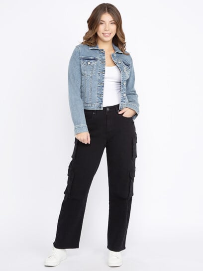 Women's Stretch Twill 90's Loose Cargo Pant