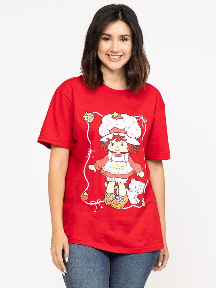 Women's Strawberry Shortcake Crew Neck Tee