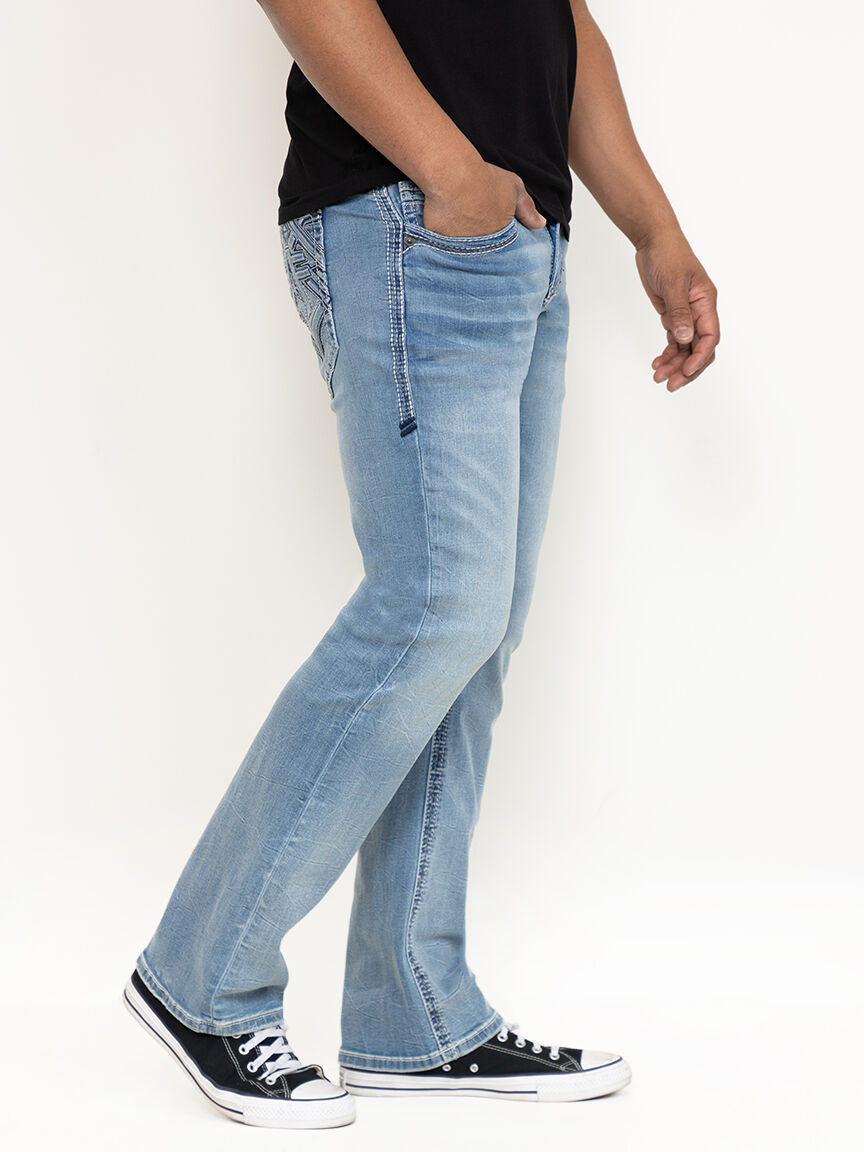 Mens Heritage Alden Bootcut Jeans