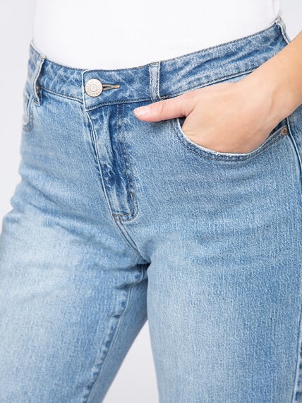 Women's High Rise Wide Leg Jeans Image 5