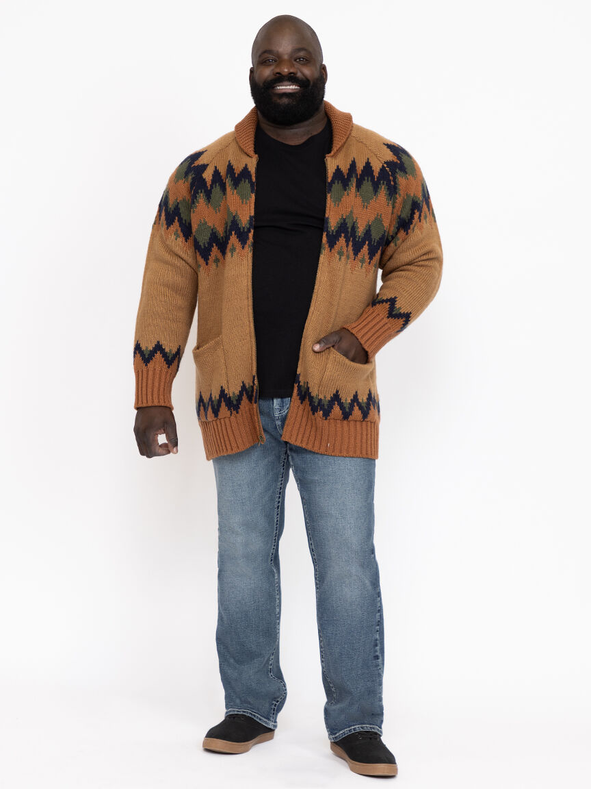 Men's Geometric Sweater