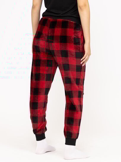 Women's Plaid Sleep Jogger Women's Plaid Sleep Jogger