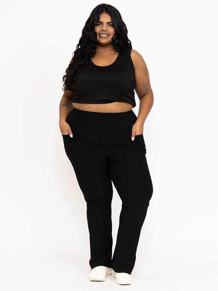 Women&rsquo;s Active Ribbed Yoga Pant