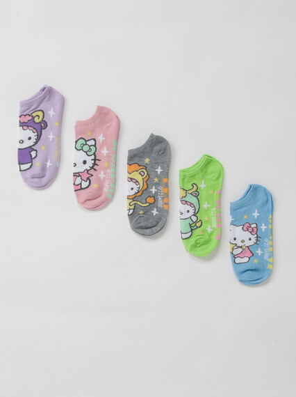Hello Kitty Zodiac No Show Socks Image 3