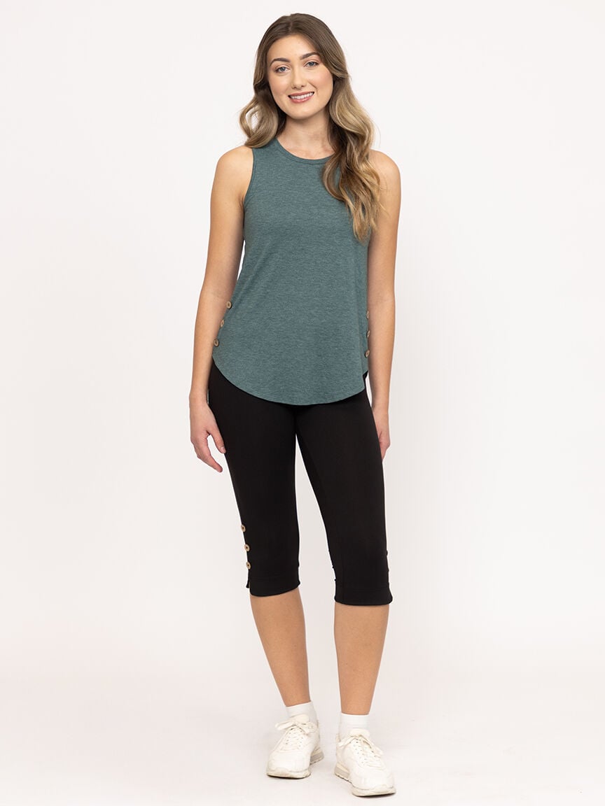 Women's Side Button Tank