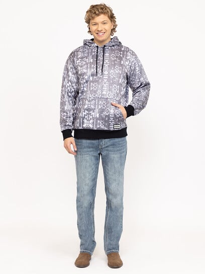 Men's Geometric Hoodie Men's Geometric Hoodie
