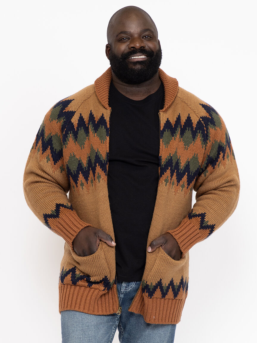 Men's Geometric Sweater