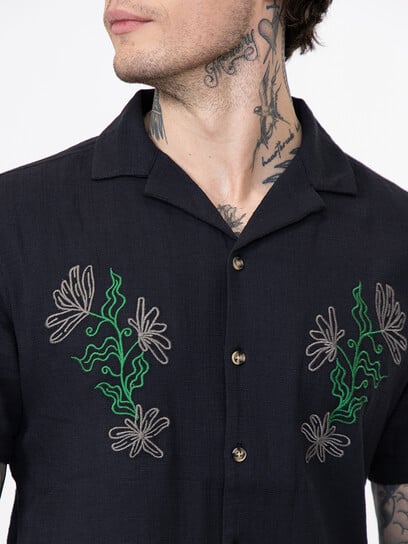 Men's Embroidered Shirt Men's Embroidered Shirt