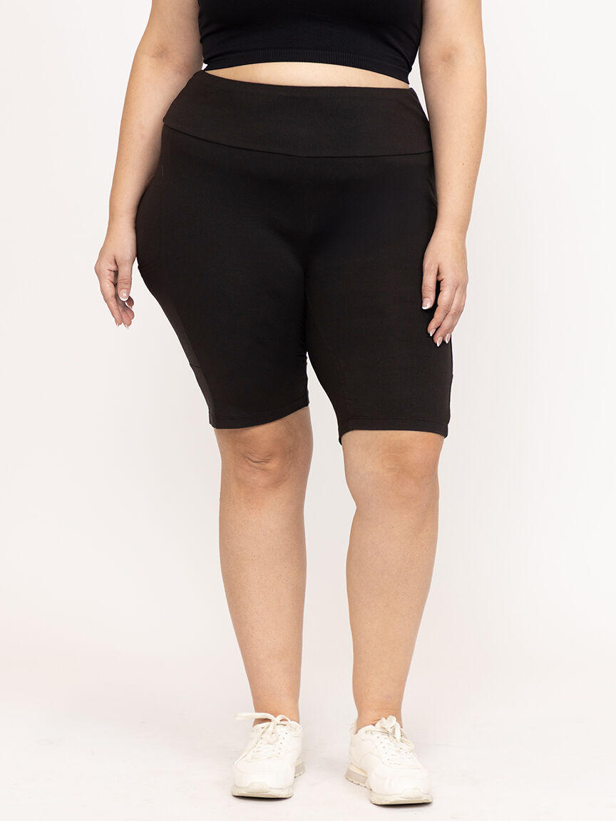 Women's Cell Phone Pocket Bike Short