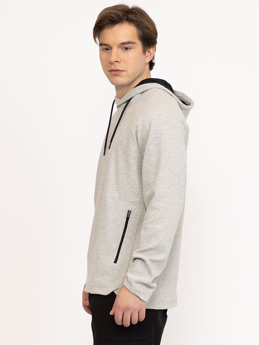 Men's Textured Hoodie