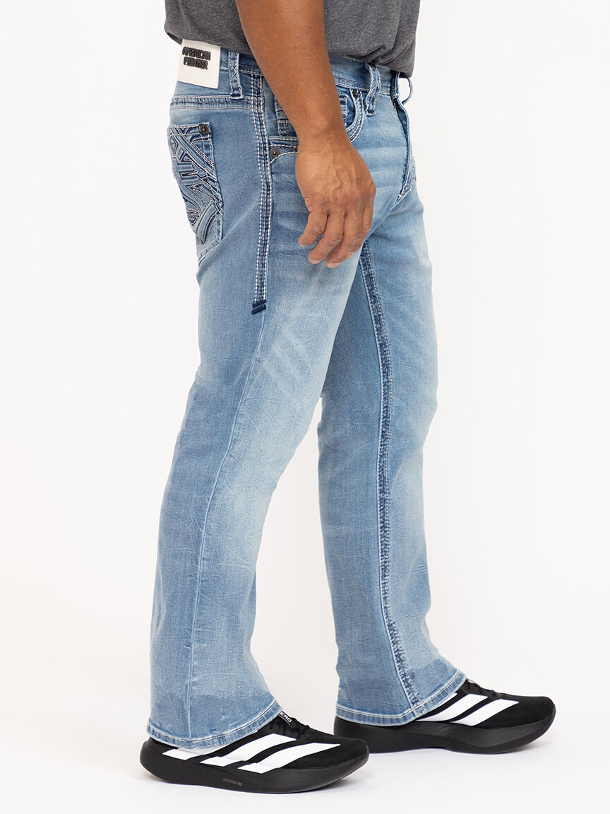 Mens Heritage Alden Bootcut Jeans