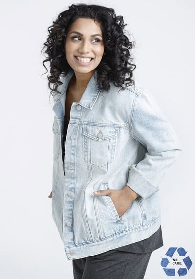 Women's Boyfriend Denim Jacket Women's Boyfriend Denim Jacket Image 2