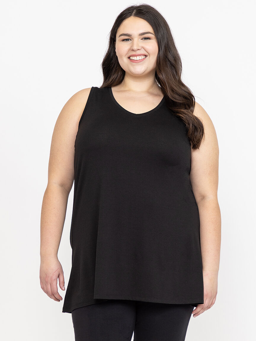 Women's V Neck Legging Tank