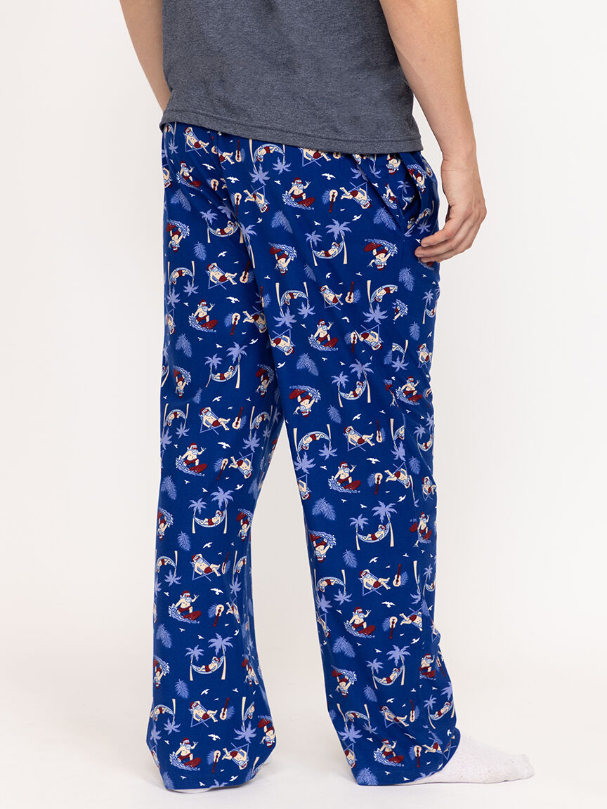 Men's Surfing Santa Pants