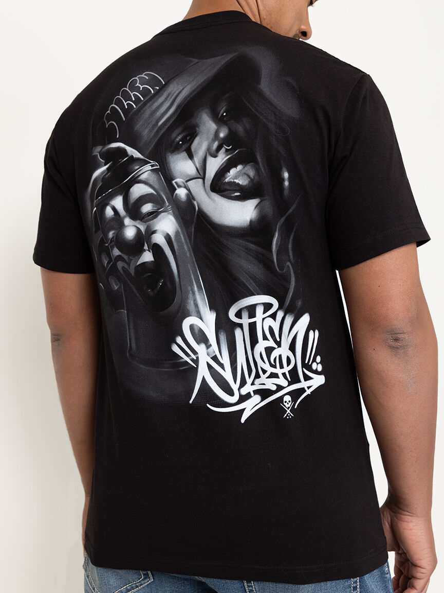Men's Clown Graphic Tee