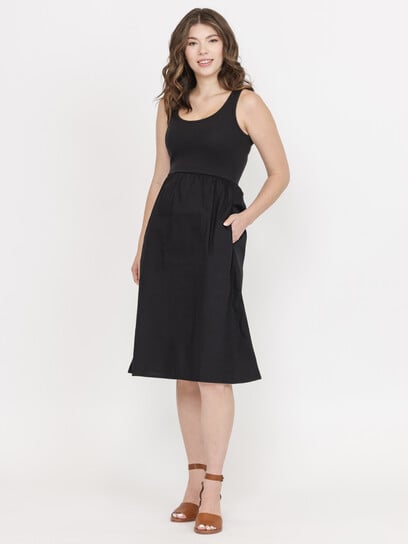 Women's Combination Midi Dress Women's Combination Midi Dress