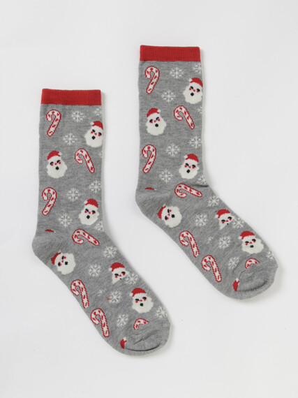 Women's Christmas Crew Sock Women's Christmas Crew Sock Image 2
