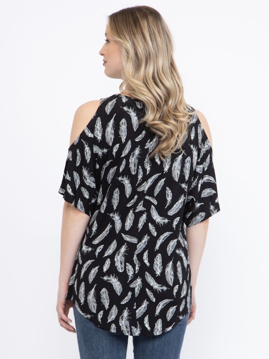 Women's Cold Shoulder Top