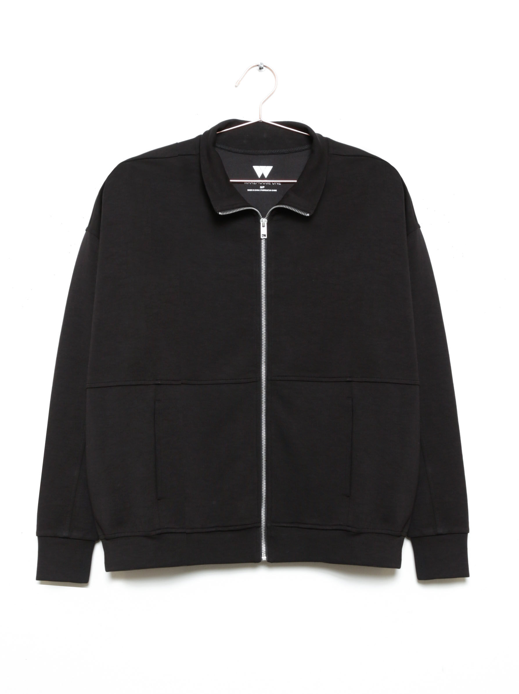 Mock neck zip up online