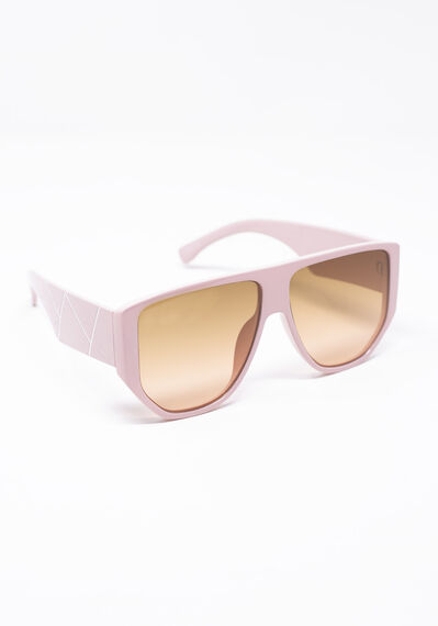 Women's Geometric Arm Sunglasses Image 5
