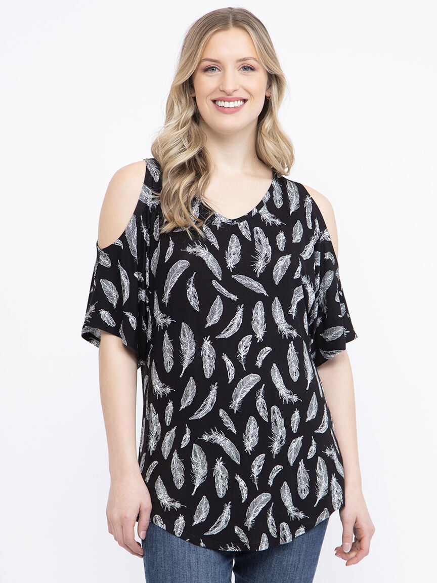 Women's Cold Shoulder Top